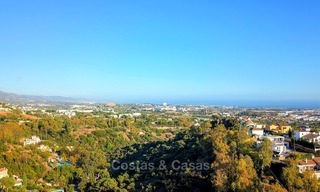 Spectacular Contemporary, Andalusian Style Villa for Sale, Golf- and Sea Views, Benahavis – Marbella 1402 