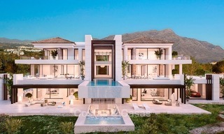 Spectacular Contemporary, Andalusian Style Villa for Sale, Golf- and Sea Views, Benahavis – Marbella 1412 