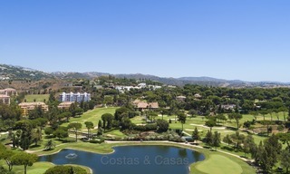 Luxury Penthouse apartment for sale in Gated Community with Panoramic sea and golf views in Rio Real, Marbella 1468 