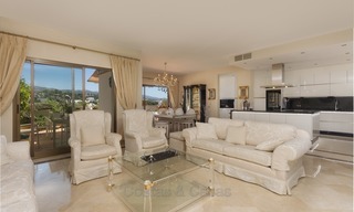 Luxury Penthouse apartment for sale in Gated Community with Panoramic sea and golf views in Rio Real, Marbella 1472 