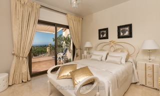 Luxury Penthouse apartment for sale in Gated Community with Panoramic sea and golf views in Rio Real, Marbella 1477 