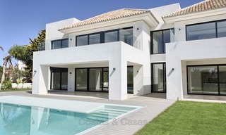 Brand-new, Beachside, Contemporary Style Villa for sale, Ready to Move in, Marbella West 1483 