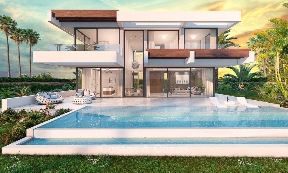 Contemporary, Modern Style New Villa for Sale, Beachside San Pedro, Marbella 1618