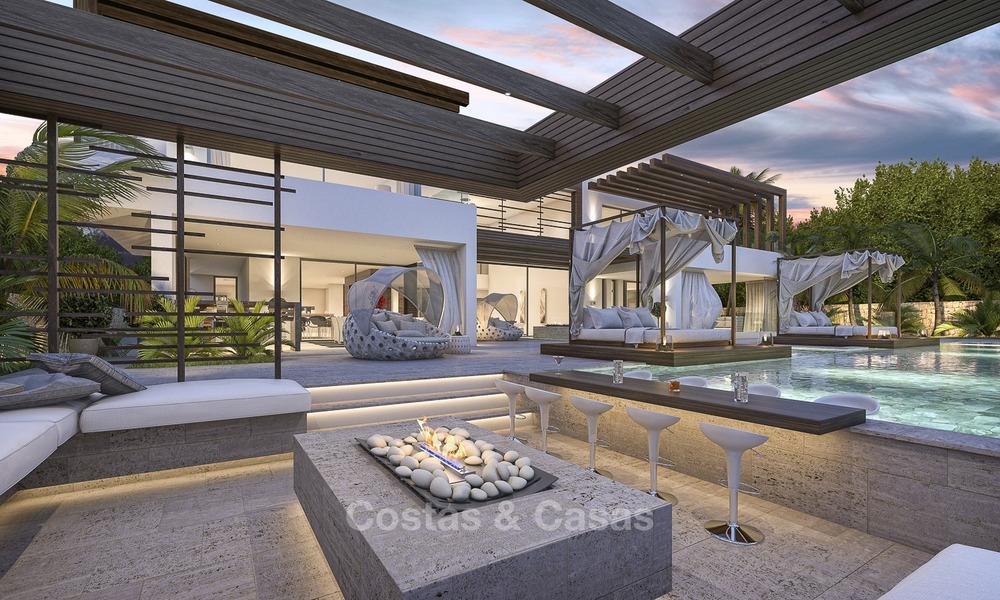 For Sale, Luxurious, Contemporary Villa with open Sea Views on The Golden Mile, Marbella 1675