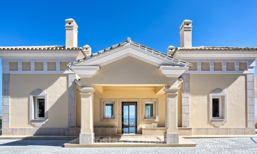 New Villa with Panoramic Sea- and Golf Views for sale, Benahavis, Marbella 1750