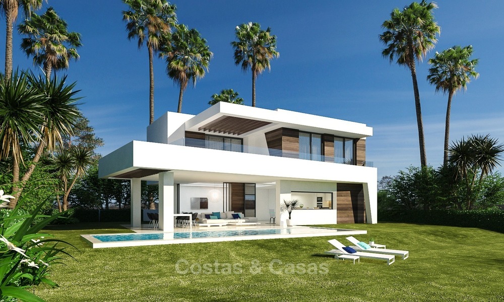 Gated Development of 25 Modern Villas for sale near a Golf Resort on the New Golden Mile, Marbella - Estepona 1805