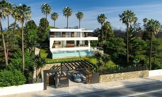 Gated Development of 25 Modern Villas for sale near a Golf Resort on the New Golden Mile, Marbella - Estepona 1809 
