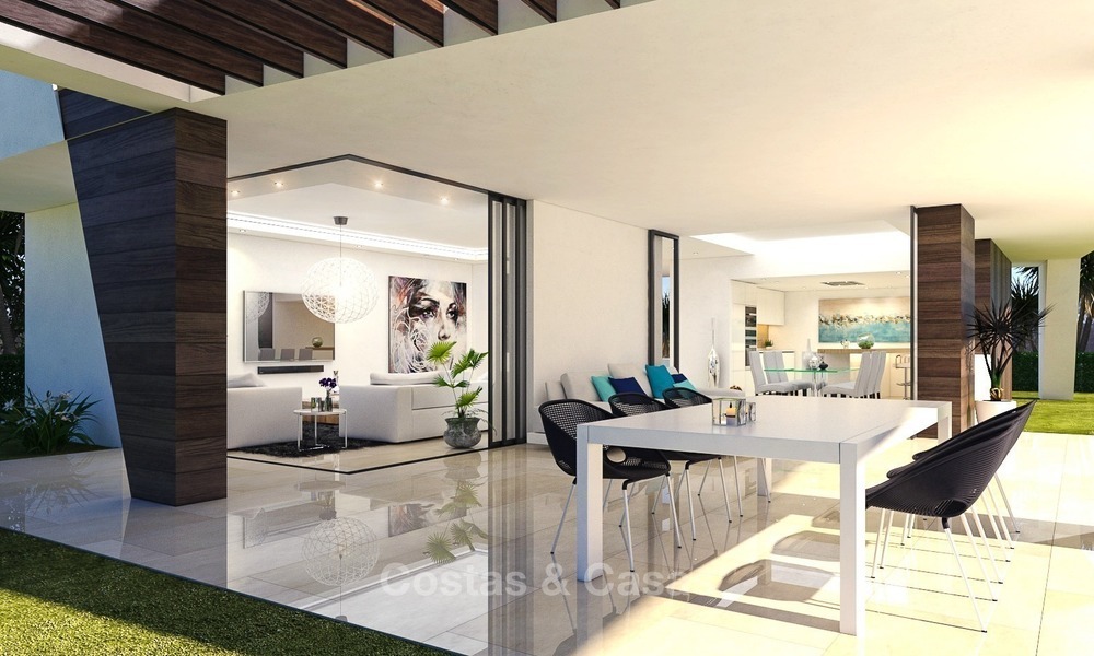 Gated Development of 25 Modern Villas for sale near a Golf Resort on the New Golden Mile, Marbella - Estepona 1800
