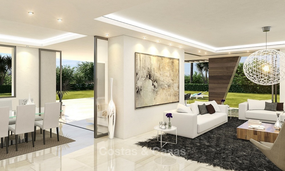 Gated Development of 25 Modern Villas for sale near a Golf Resort on the New Golden Mile, Marbella - Estepona 1801
