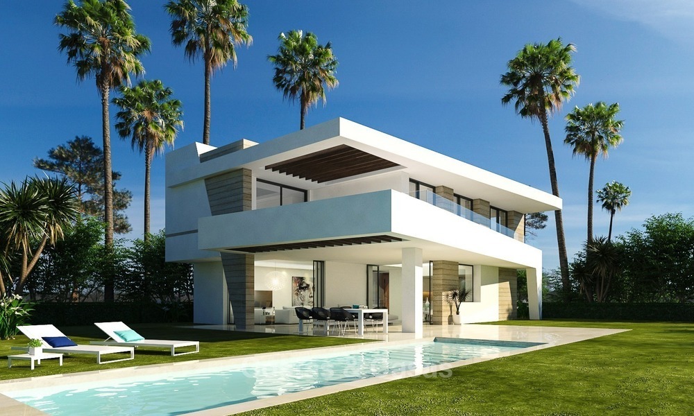Gated Development of 25 Modern Villas for sale near a Golf Resort on the New Golden Mile, Marbella - Estepona 1802