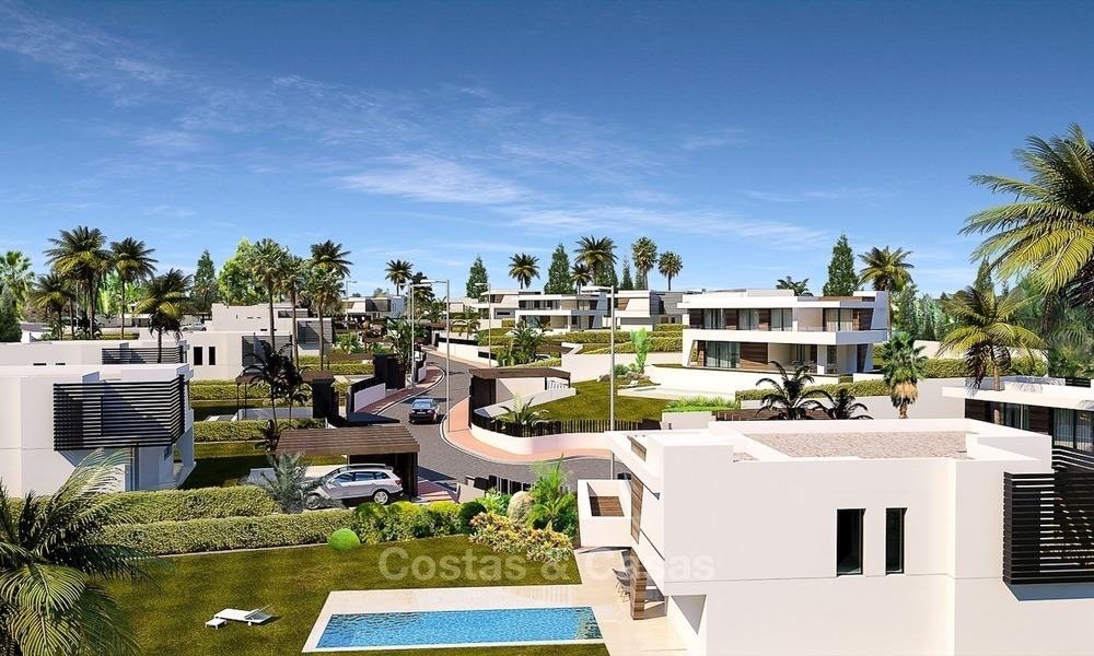 Gated Development of 25 Modern Villas for sale near a Golf Resort on the New Golden Mile, Marbella - Estepona 1817
