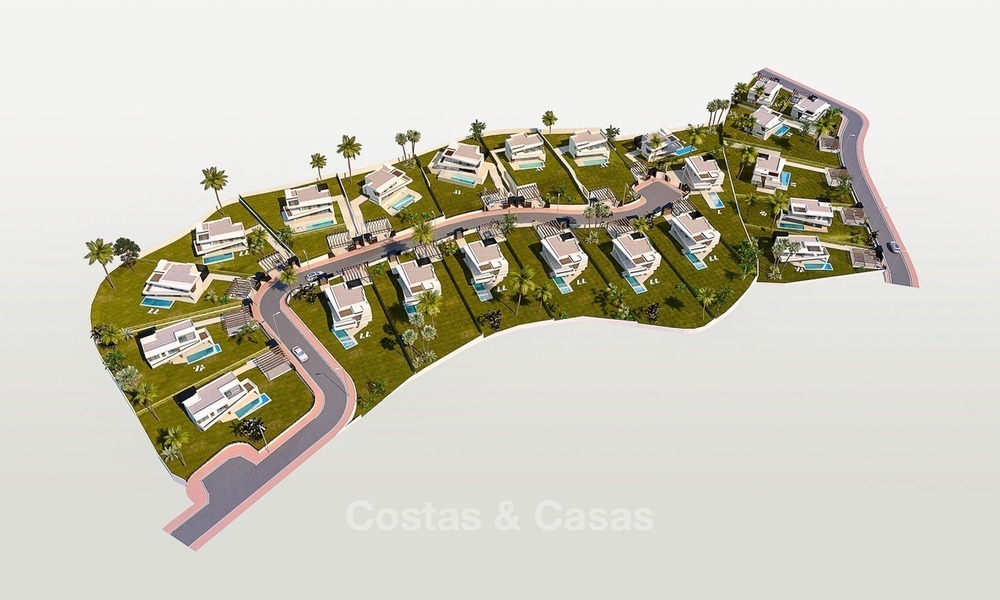 Gated Development of 25 Modern Villas for sale near a Golf Resort on the New Golden Mile, Marbella - Estepona 1818