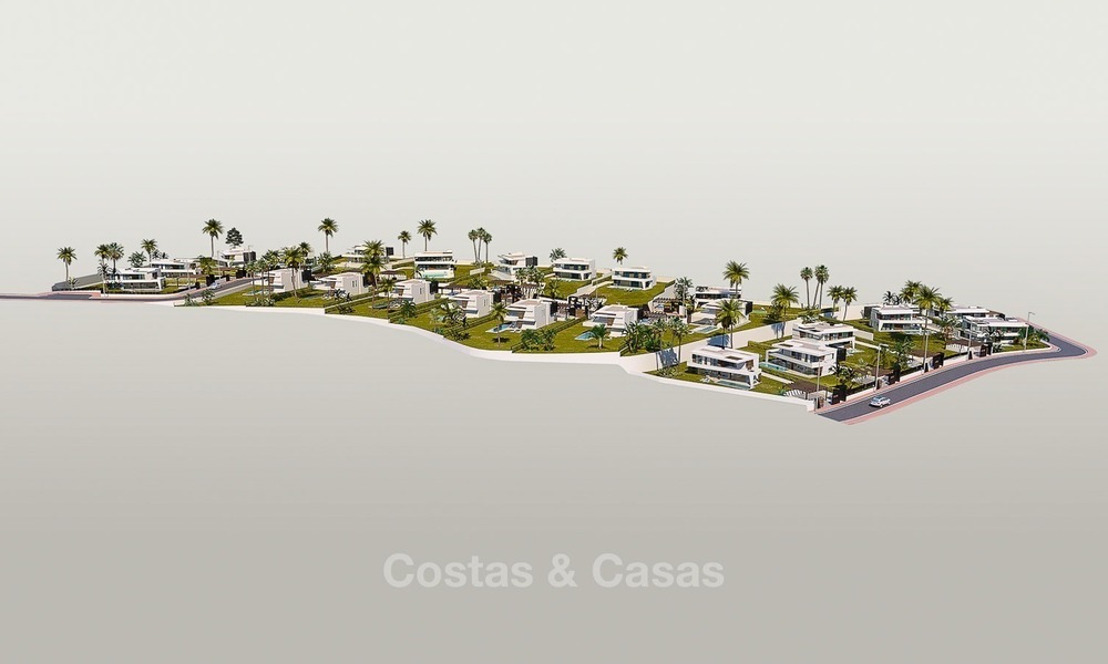 Gated Development of 25 Modern Villas for sale near a Golf Resort on the New Golden Mile, Marbella - Estepona 1814