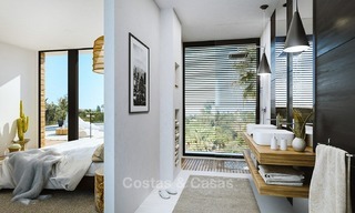 Modern Contemporary Villas for sale in New Development, Frontline Golf in Estepona - Marbella 2051 