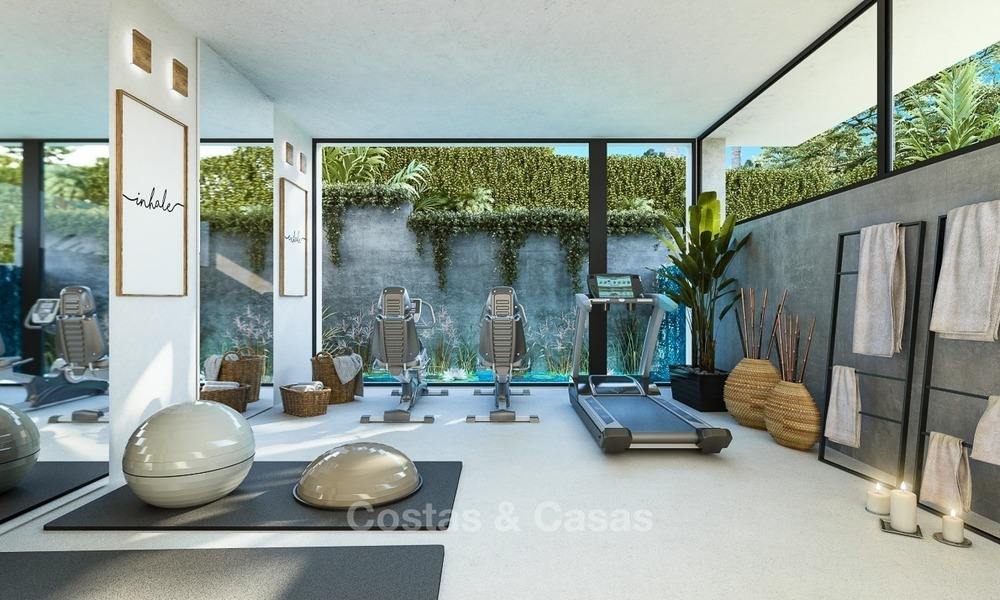 Modern Contemporary Villas for sale in New Development, Frontline Golf in Estepona - Marbella 2056