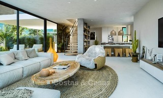 Modern Contemporary Villas for sale in New Development, Frontline Golf in Estepona - Marbella 2059 