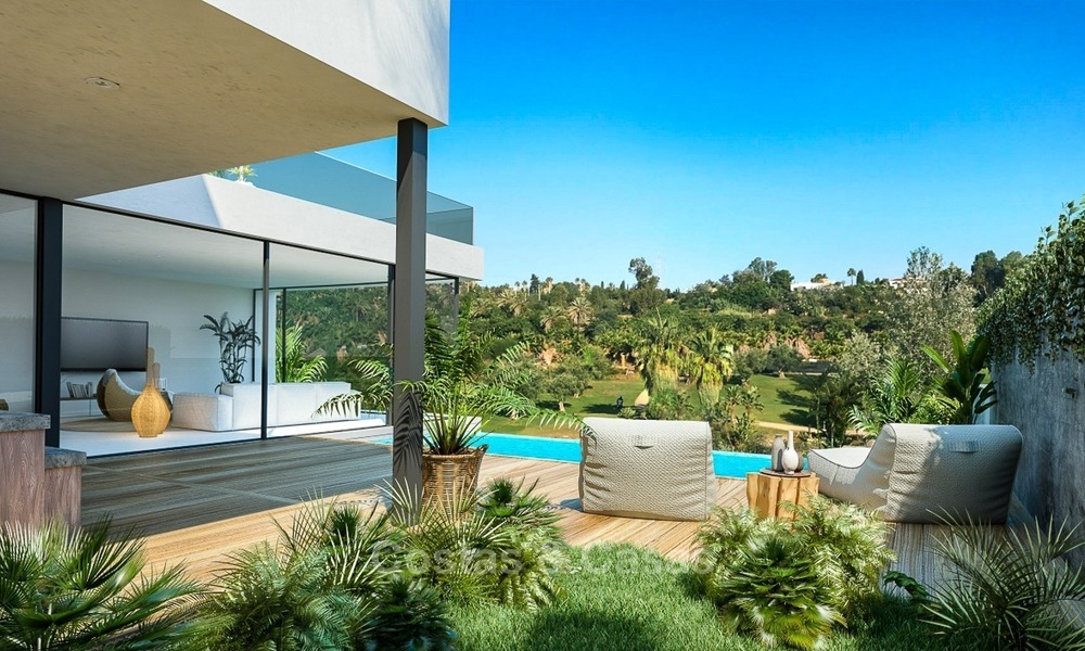 Modern Contemporary Villas for sale in New Development, Frontline Golf in Estepona - Marbella 2061