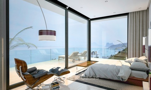 Second line beach, modern, contemporary designer villa for sale in Estepona, Costa del Sol 2073