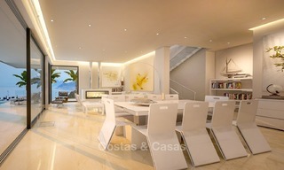 Second line beach, modern, contemporary designer villa for sale in Estepona, Costa del Sol 2074 
