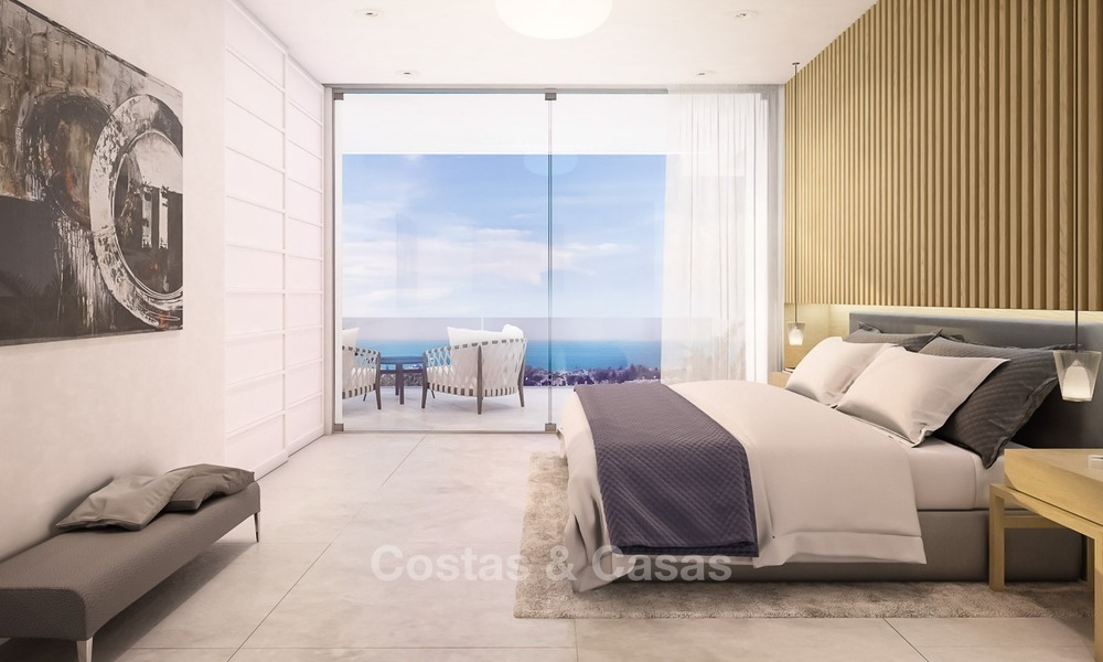 Modern, two contemporary designer villas for sale in Mijas - Costa del Sol 2079