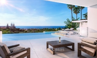 Modern, two contemporary designer villas for sale in Mijas - Costa del Sol 2080 