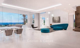 Modern, two contemporary designer villas for sale in Mijas - Costa del Sol 2081 