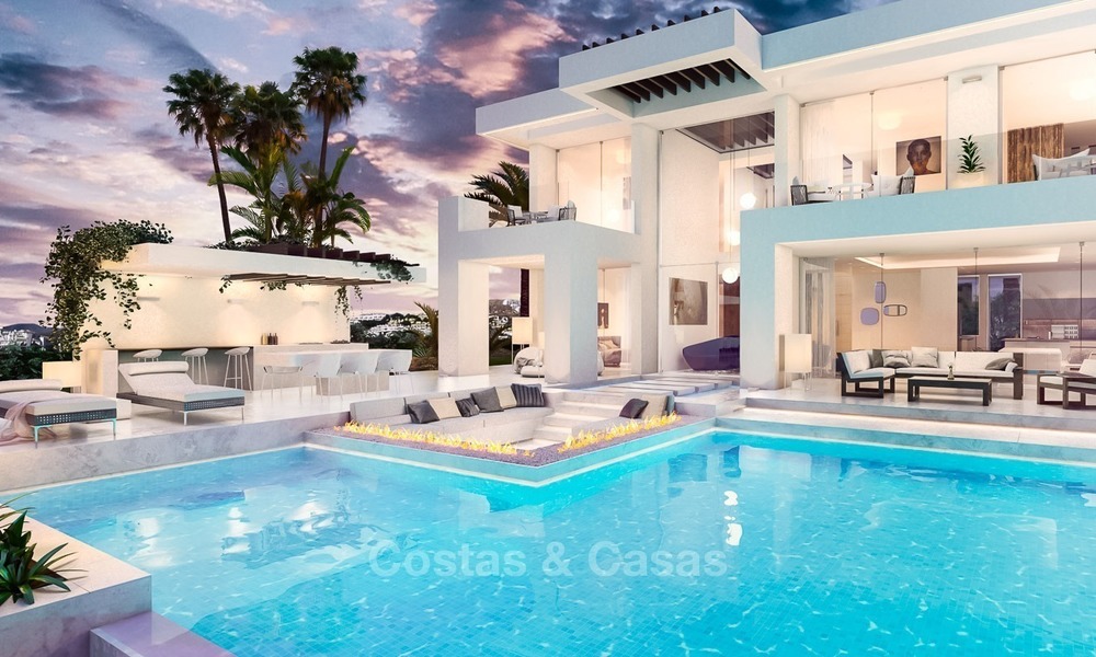 Bespoke Modern Contemporary Designer Villas for sale in Marbella, Benahavis, Estepona, Mijas and on the whole Costa del Sol 2094