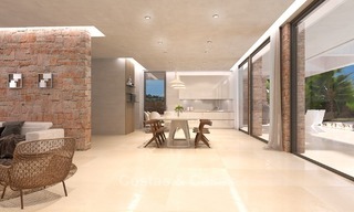 Modern Contemporary designer villa for sale with sea views in Benalmadena on the Costa del Sol 2104 