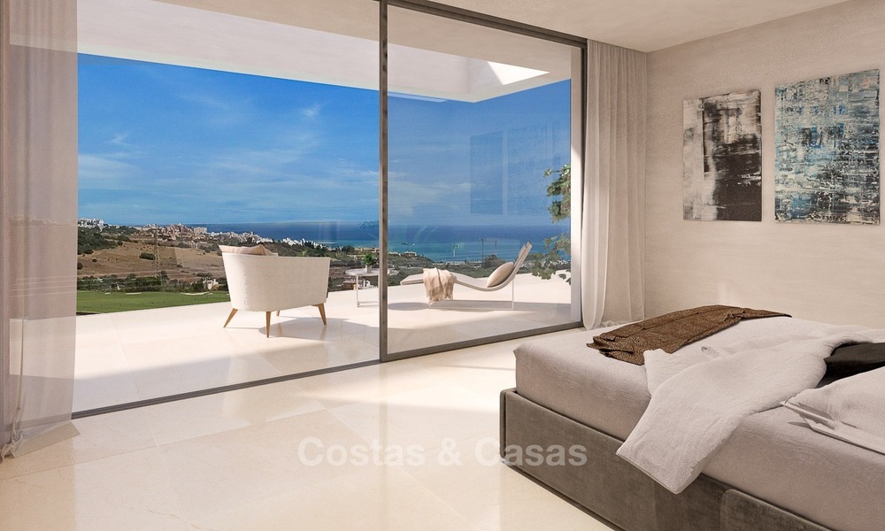 Modern Contemporary designer villa for sale with sea views in Benalmadena on the Costa del Sol 2105