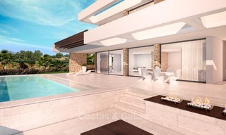 Modern Contemporary designer villa for sale with sea views in Benalmadena on the Costa del Sol 2102 