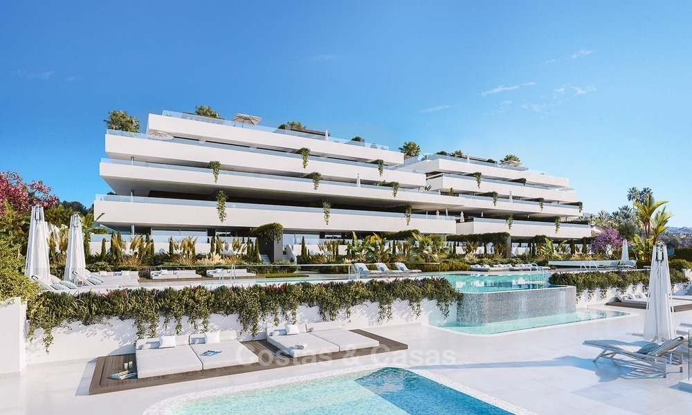 Luxury Development with Exclusive, Contemporary Boutique Style Apartments with private pool for sale in Marbella - Estepona 2302