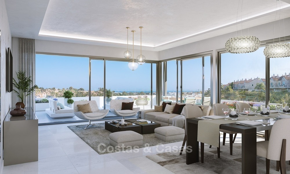 Luxury Development with Exclusive, Contemporary Boutique Style Apartments with private pool for sale in Marbella - Estepona 2303