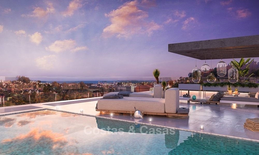 Luxury Development with Exclusive, Contemporary Boutique Style Apartments with private pool for sale in Marbella - Estepona 2305