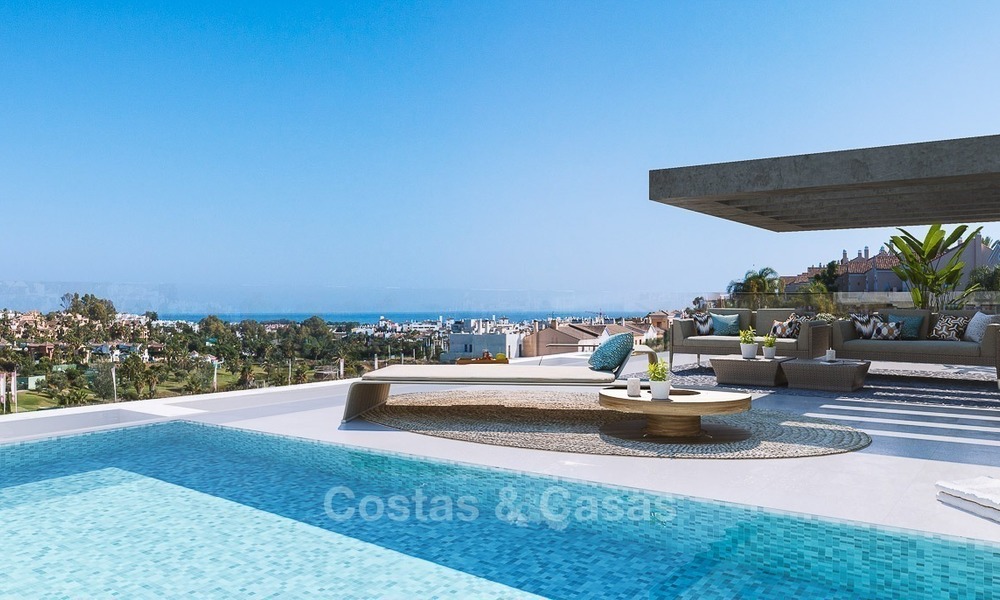 Luxury Development with Exclusive, Contemporary Boutique Style Apartments with private pool for sale in Marbella - Estepona 2299