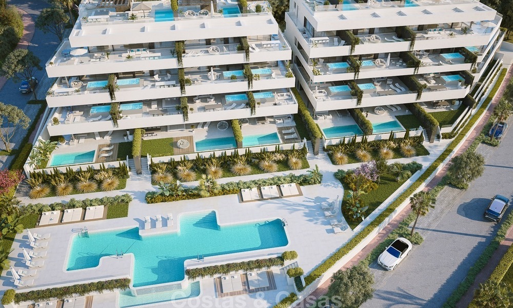 Luxury Development with Exclusive, Contemporary Boutique Style Apartments with private pool for sale in Marbella - Estepona 2301