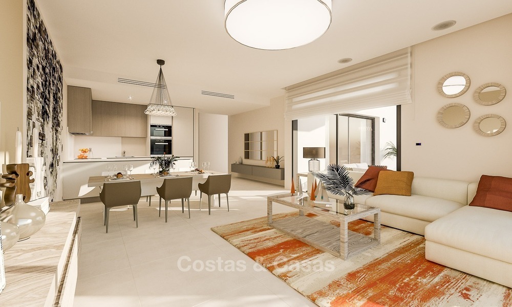 Contemporary, Modern Apartments for sale, located near the Beach and Golf, Estepona - Marbella 2402