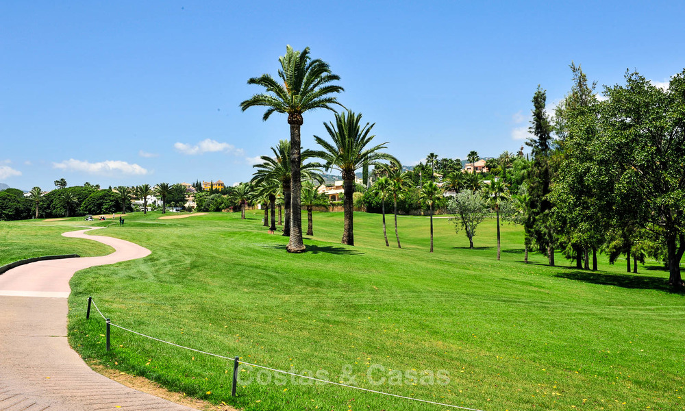 Frontline golf, modern renovated luxury apartment for sale in Nueva Andalucia - Marbella 2901