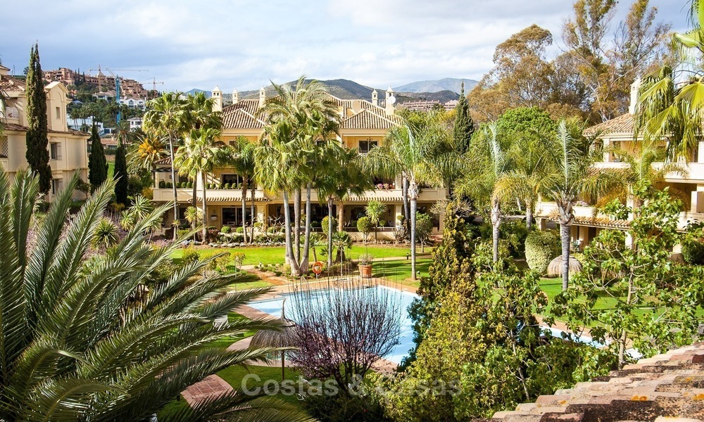 Frontline golf, luxurious penthouse for sale in Nueva Andalucia - Marbella 2462