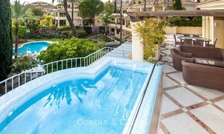 Frontline golf, luxurious penthouse for sale in Nueva Andalucia - Marbella 2464 