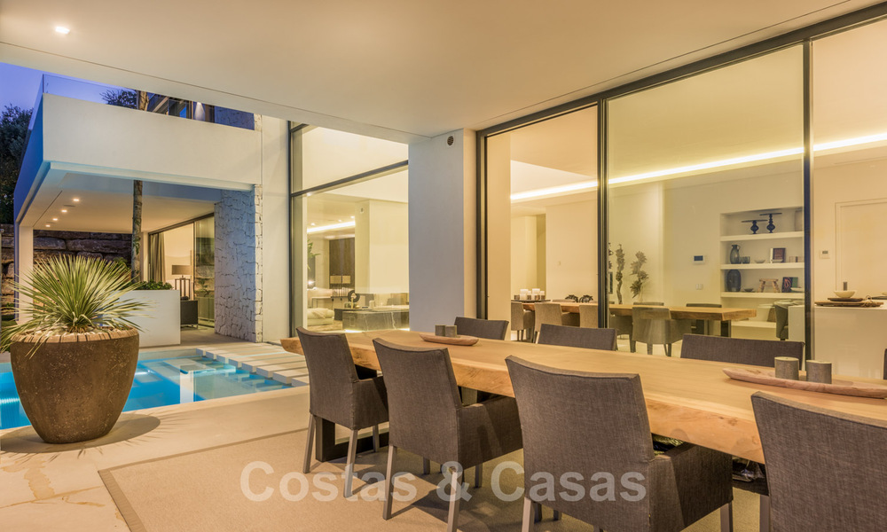Ready to move in Modern Contemporary Villa near Golf with Sea Views for sale in Benahavis - Marbella 33955