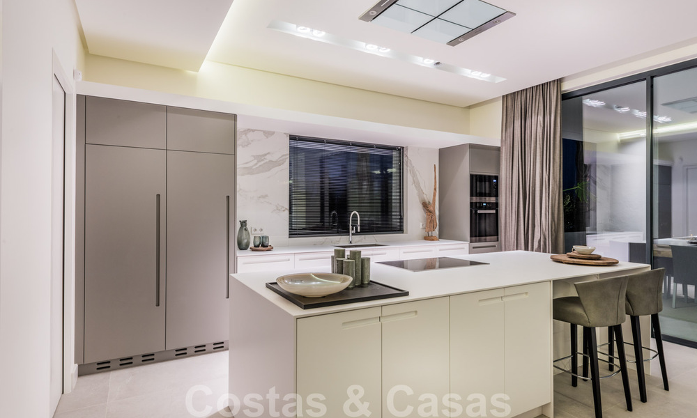 Ready to move in Modern Contemporary Villa near Golf with Sea Views for sale in Benahavis - Marbella 33959