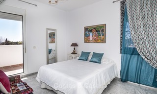 Apartment for sale with sea view on the Golden Mile at walking distance from the beach and Marbella center 2635 
