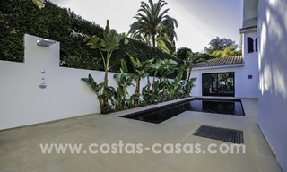 Renovated villa for sale in a Contemporary style, near the beach in Los Monteros, Marbella 2681 