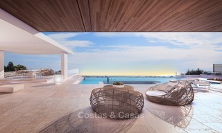 Modern Contemporary, Mediterranean lifestyle villa with sea view in Gated community for sale in Benahavis - Marbella 2726 