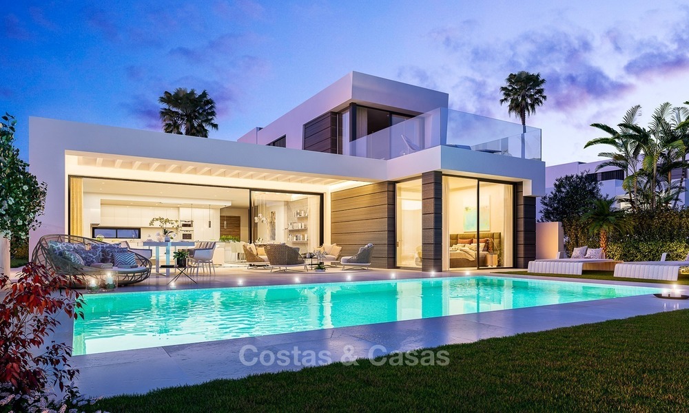 Contemporary, Modern Villas with Sea Views for sale at Walking distance to the Beach and Marina - Marbella East - Mijas 2819