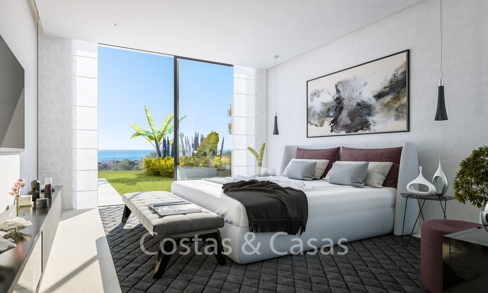 Contemporary, Modern Villas with Sea Views for sale at Walking distance to the Beach and Marina - Marbella East - Mijas 2808