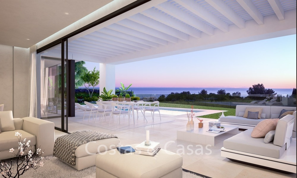 Contemporary, Modern Villas with Sea Views for sale at Walking distance to the Beach and Marina - Marbella East - Mijas 2813