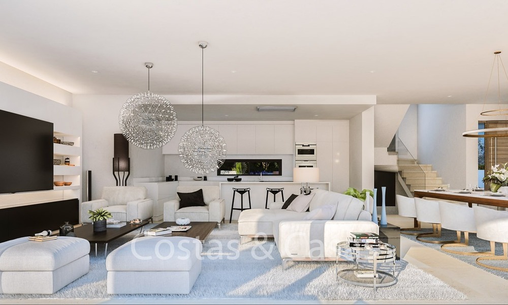 Contemporary, Modern Villas with Sea Views for sale at Walking distance to the Beach and Marina - Marbella East - Mijas 2814