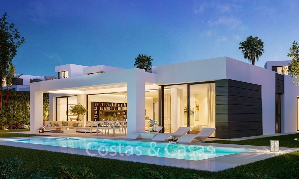 Contemporary, Modern Villas with Sea Views for sale at Walking distance to the Beach and Marina - Marbella East - Mijas 2806