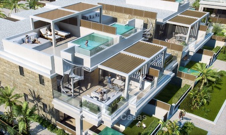 New luxury modern apartments with private pool for sale in Mijas, Costa del Sol 2788